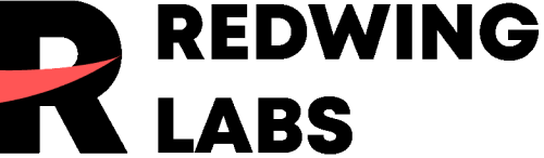 A black stylized swoosh with a red crescent shape at the top left, reminiscent of the sleek designs often seen in Jane's integrated supply chain management logos.